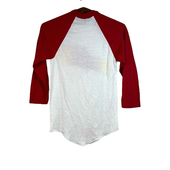 Vintage Mens Closeup Washington DC Baseball T-Shirt 80s Size M USA - Picture 2 of 9